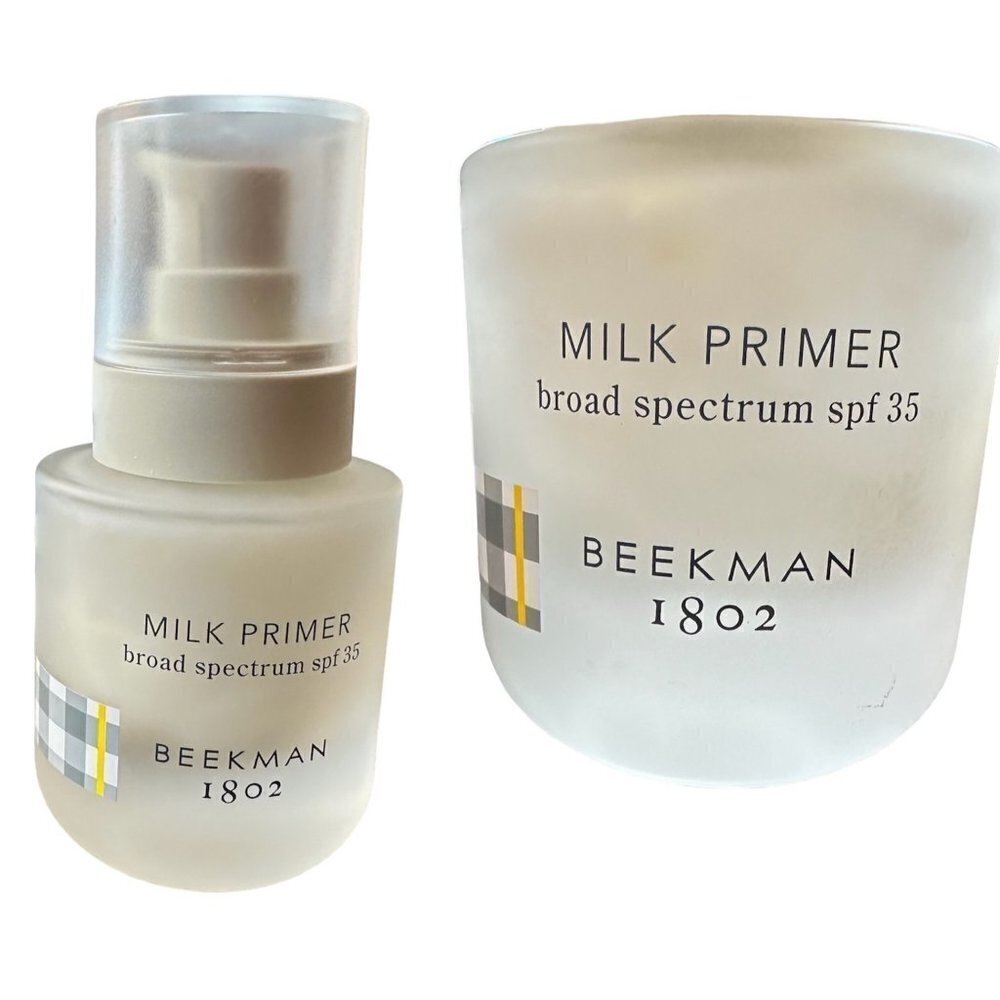 Beekman 1802 Milk Primer Pore Perfecting Hydrating Broad Spectrum SPF 35 1 oz